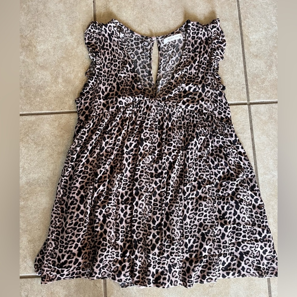 Adorable Leopard Dress Romper